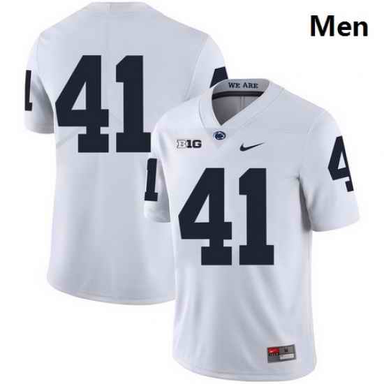 Men Penn State Nittany Lions 41 Parker Cothren White Nike College Football Jersey
